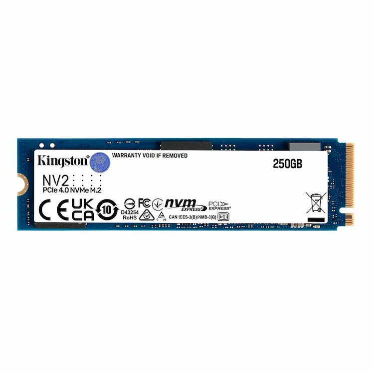 HDD SSD KINGSTON 250GB M.2 NVME PCIE 4.0 SNV2S/250G NV2 SERIES